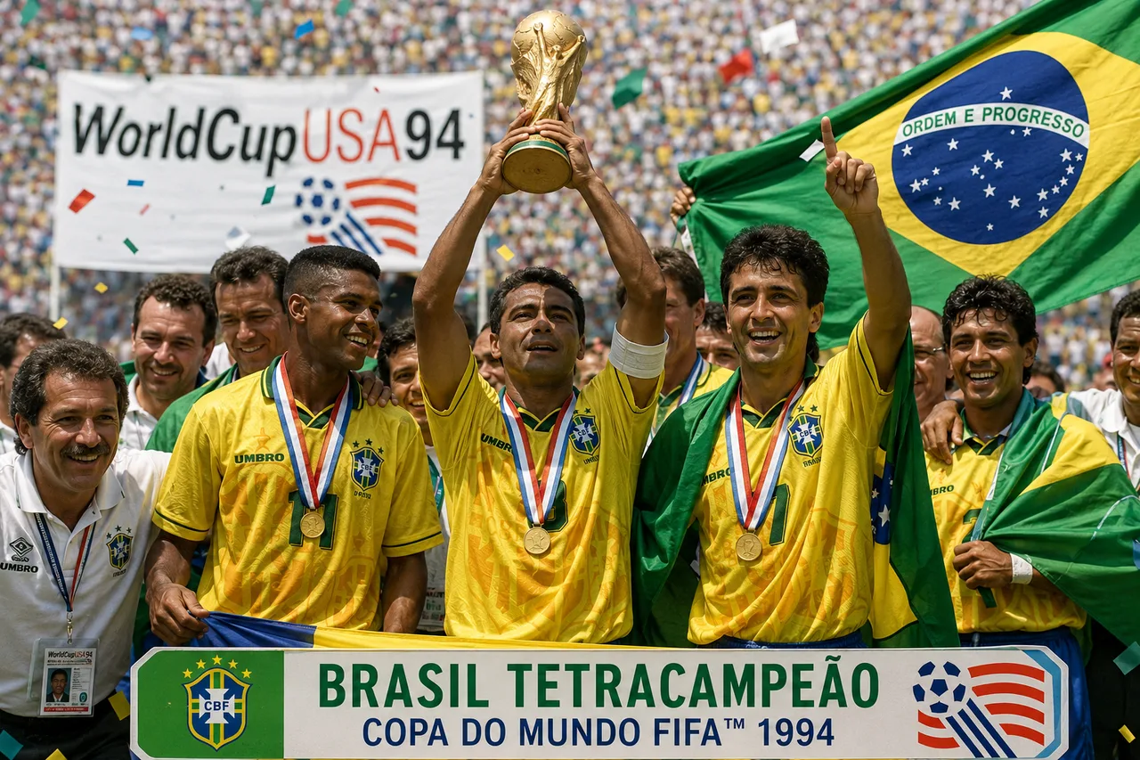 Copa de 1994: o tetra que colocou Romário, Bebeto e o Brasil em festa