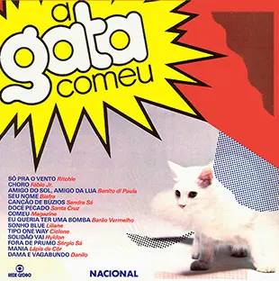 Capa da trilha de A Gata Comeu