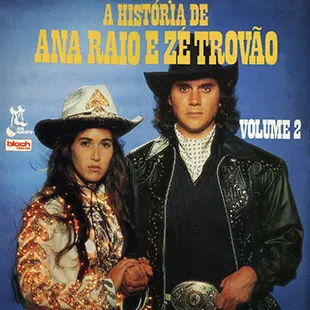 Capa da trilha de A História de Ana Raio e Zé Trovão