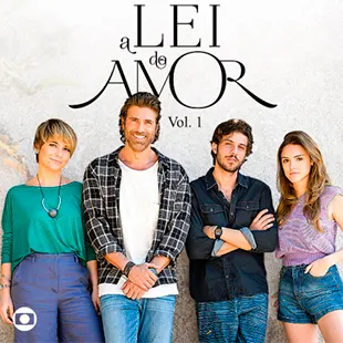 Capa da trilha de A Lei do Amor