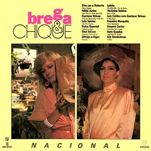 Capa da trilha de Brega e Chique