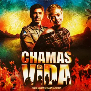 Capa da trilha de Chamas da Vida
