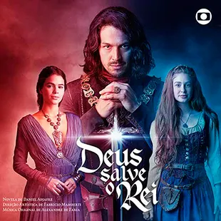 Capa da trilha de Deus Salve o Rei