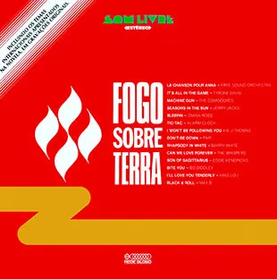 Capa da trilha de Fogo Sobre Terra