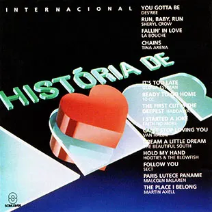 Capa da trilha de História de Amor