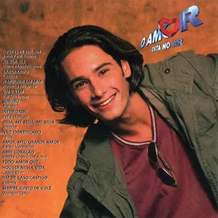 Capa da trilha de O Amor Está no Ar