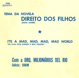 Capa da trilha de O Direito dos Filhos