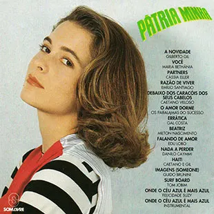 Capa da trilha de Pátria Minha