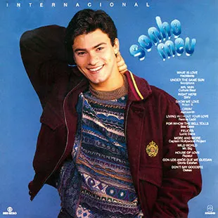 Capa da trilha de Sonho Meu